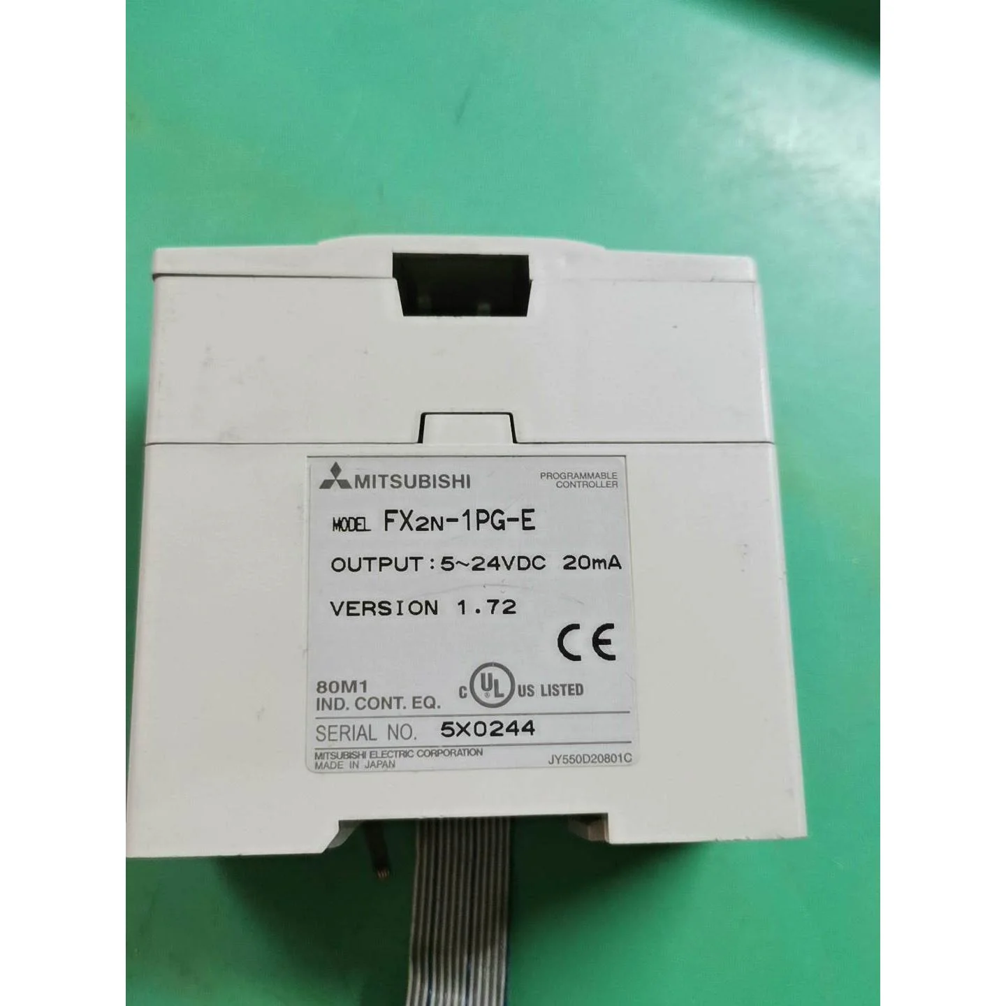 非标价三菱PLC模组FX2N-1PG-E 数量一个 实拍成议价