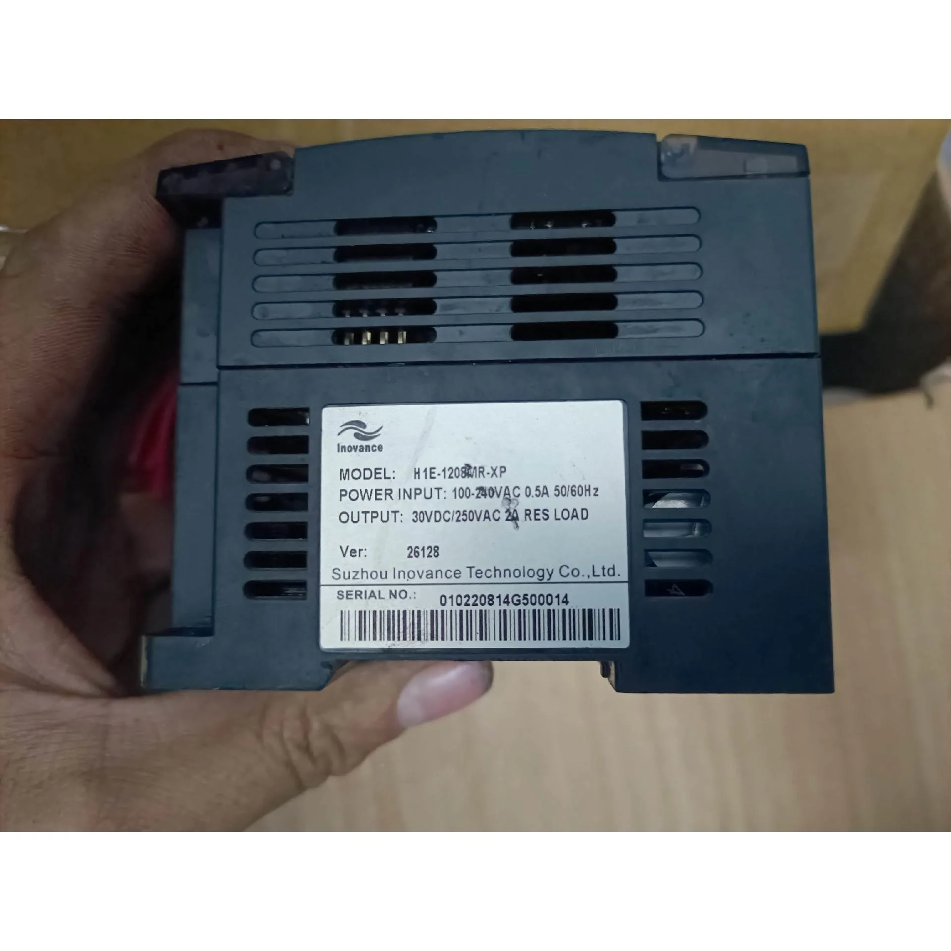 非标价汇川PLC，H1E-1208MR-XP，实物图片，功能正常，议价