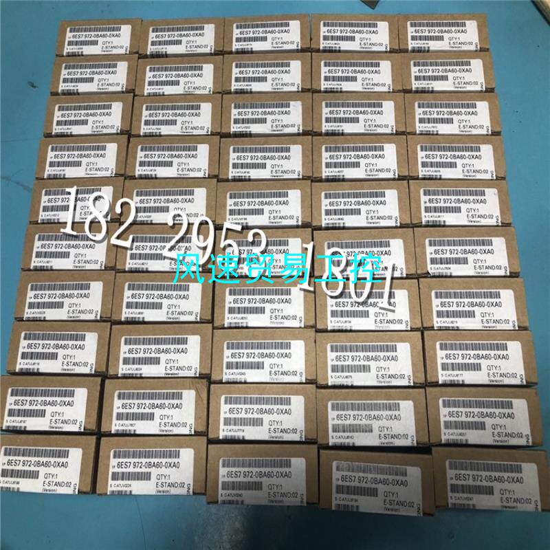非标价1P 6ES7972-0BA60-0XA061西门子DP连议价