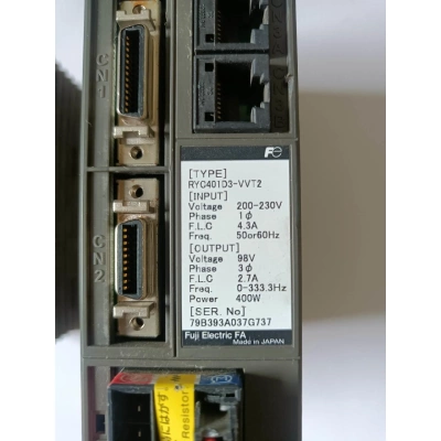 非标价FALDⅠC日本进口富士伺服驱动器。RYC401D3一VVT议价
