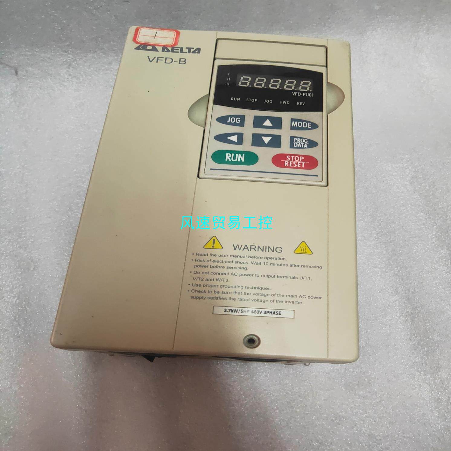 非标价台达变频器VFD037B43A原装拆机实物图片成色漂亮议价