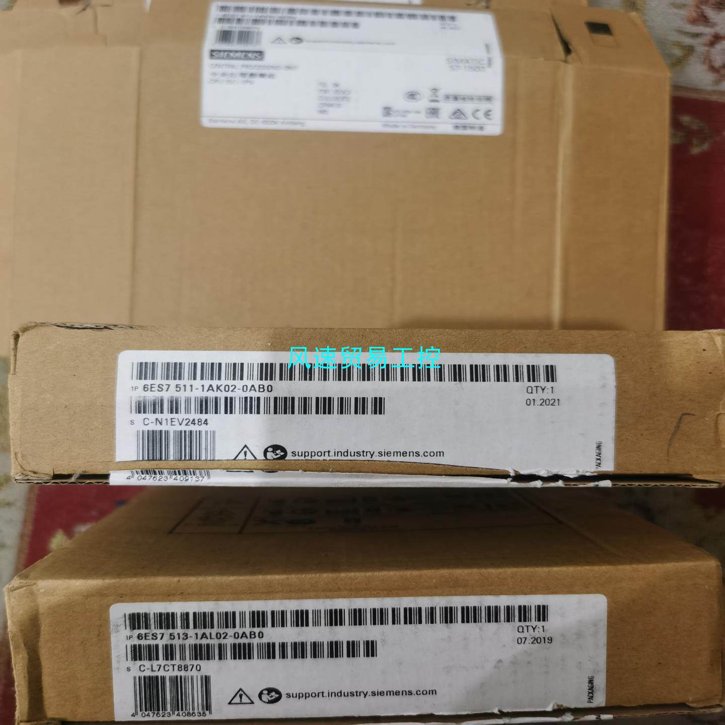 非标价6es7 511-1ak02盒子盒子1511c盒子开封3议价