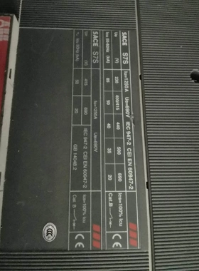 非标价品牌ABBS7S1250A，1250A，1200元，成色如图议价