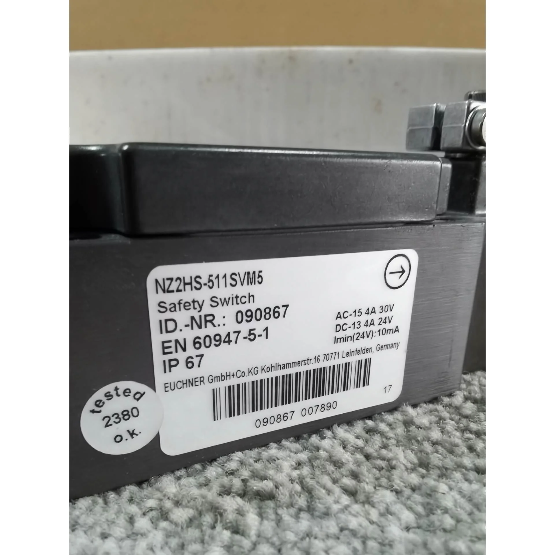 非标价安士能NZ2HS-511SVM5 090867全新原装议价