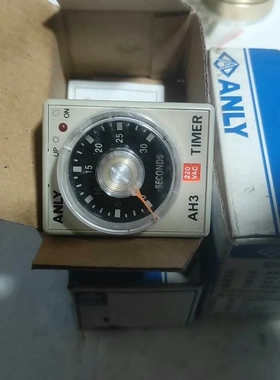 非标价原装正品ANLY安良AH3-3多段限时继电器时间控制开关议价