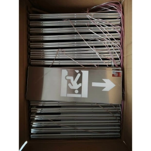 非标价泛海三江集中电源集中控制型消防应急标志灯具,左向,全新