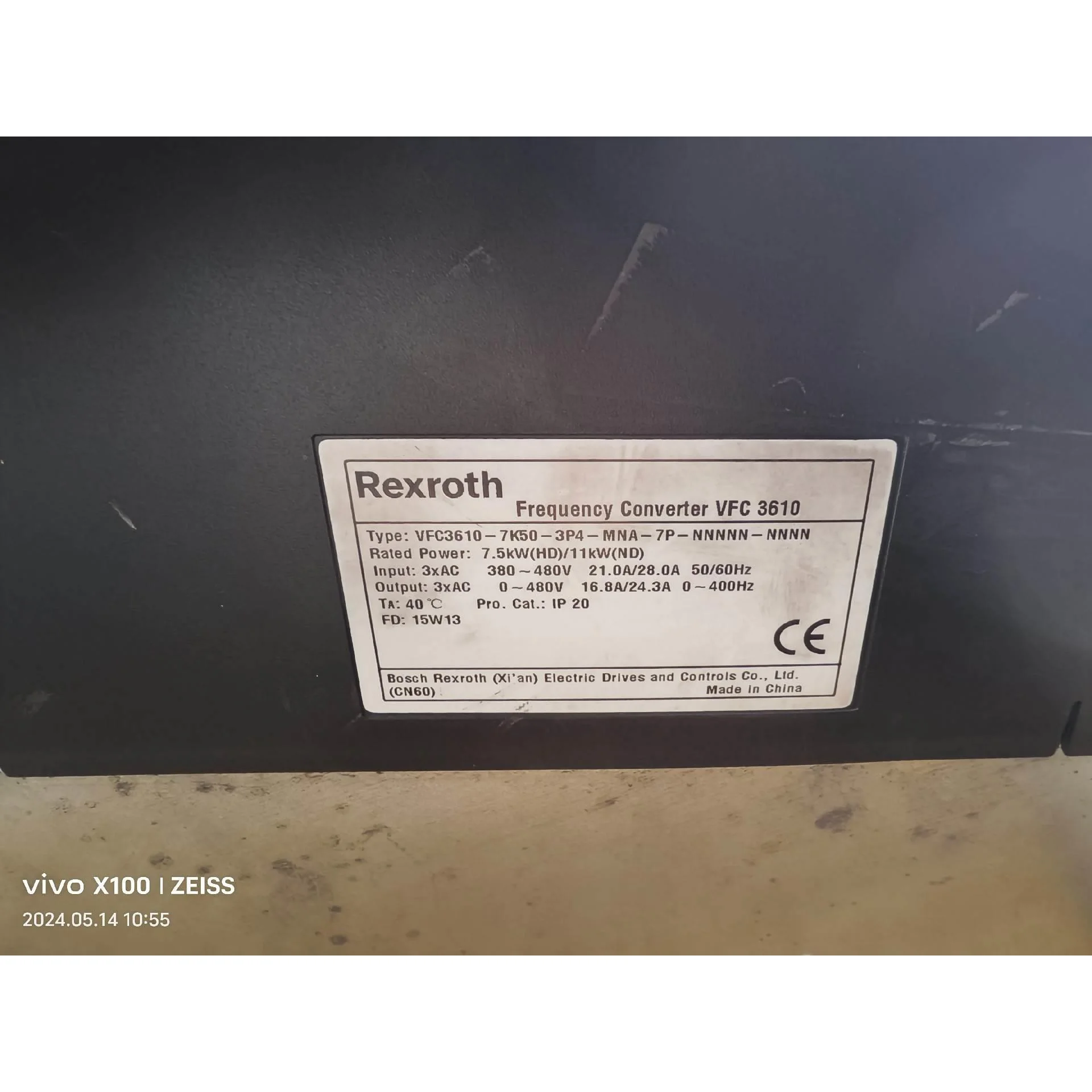 非标价力士乐VFC3610--7K50—3P4—MNA—NNNN，议价