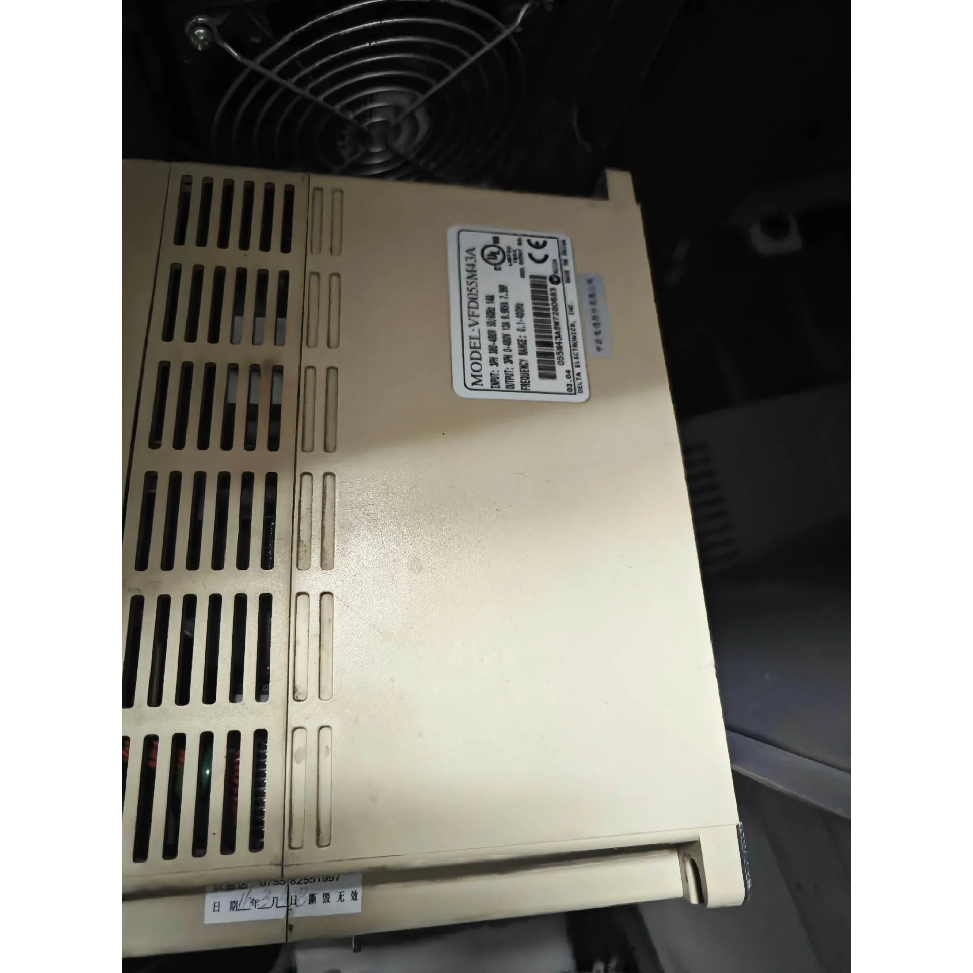 非标价台达变频器vfd-m系列MODEL:VFD055M43A功率议价