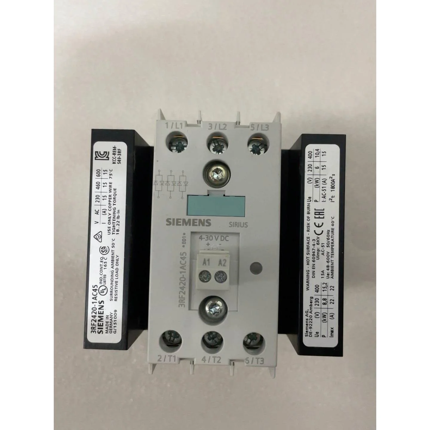 非标价西门子 3RF2420-1AC45 全新正品议价
