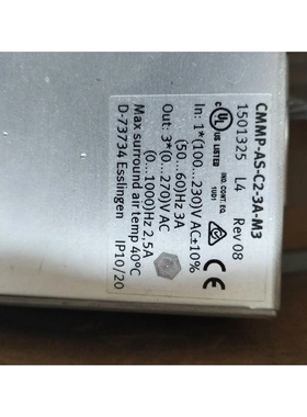 非标价费斯托控制器CMMP-AS-C2-3A-M3，实物图，议价出议价