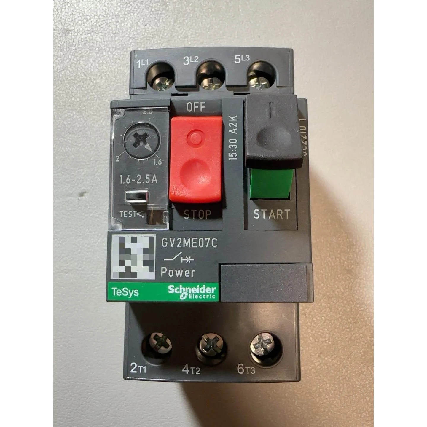 非标价施耐德全新原装GV2ME07C(TeSys热磁式电动机断路器议价