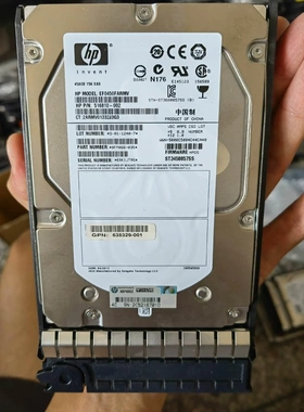 非标价HP 450G 15K 6G 3.5 SAS硬盘 58371议价