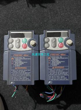 非标价拆机9新富士C1S变频器04KW220VFRN0 4议价