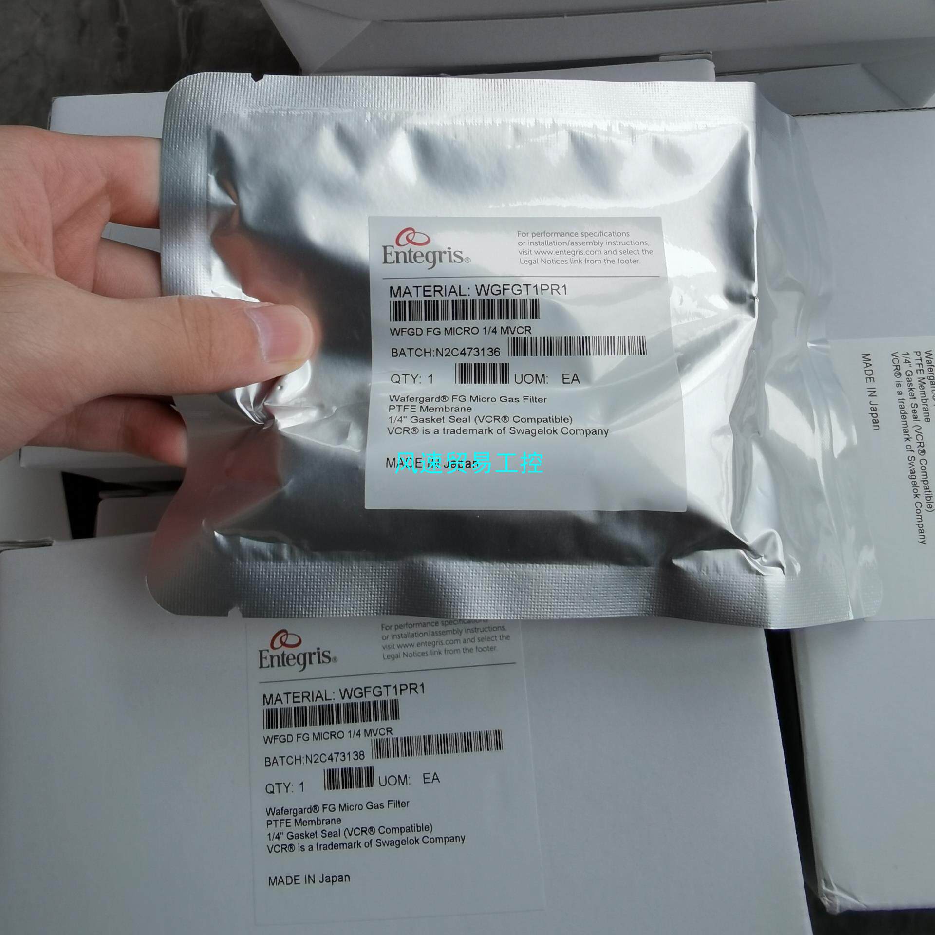 非标价美国ENTEGRIS英特格14垫片密封微型过滤器议价