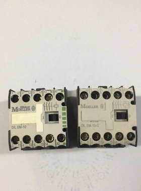 非标价金钟穆勒拆机直流接触器DILEM-10DC24V议价