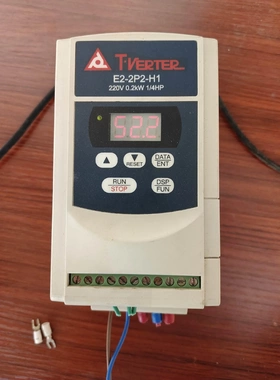 非标价E2-2P2-H1台安变频器 拆机实物拍摄 0.2kw 上议价