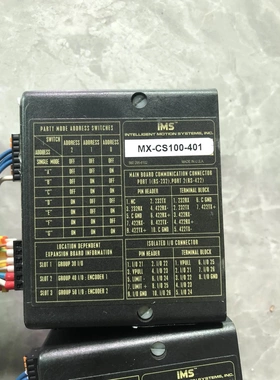 非标价原装美国IMS步进驱动器MX-CS100-401，功能包好！议价