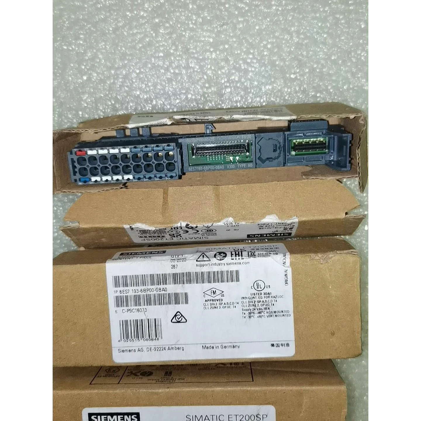 非标价6ES7 193-6BP00-0BA0全新原装 打包价议价