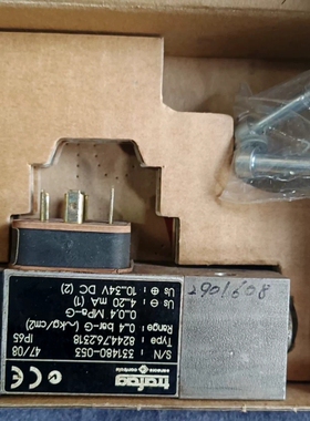 非标价STX发动机原装压力变送器 6S42MC-MK7 型号824议价