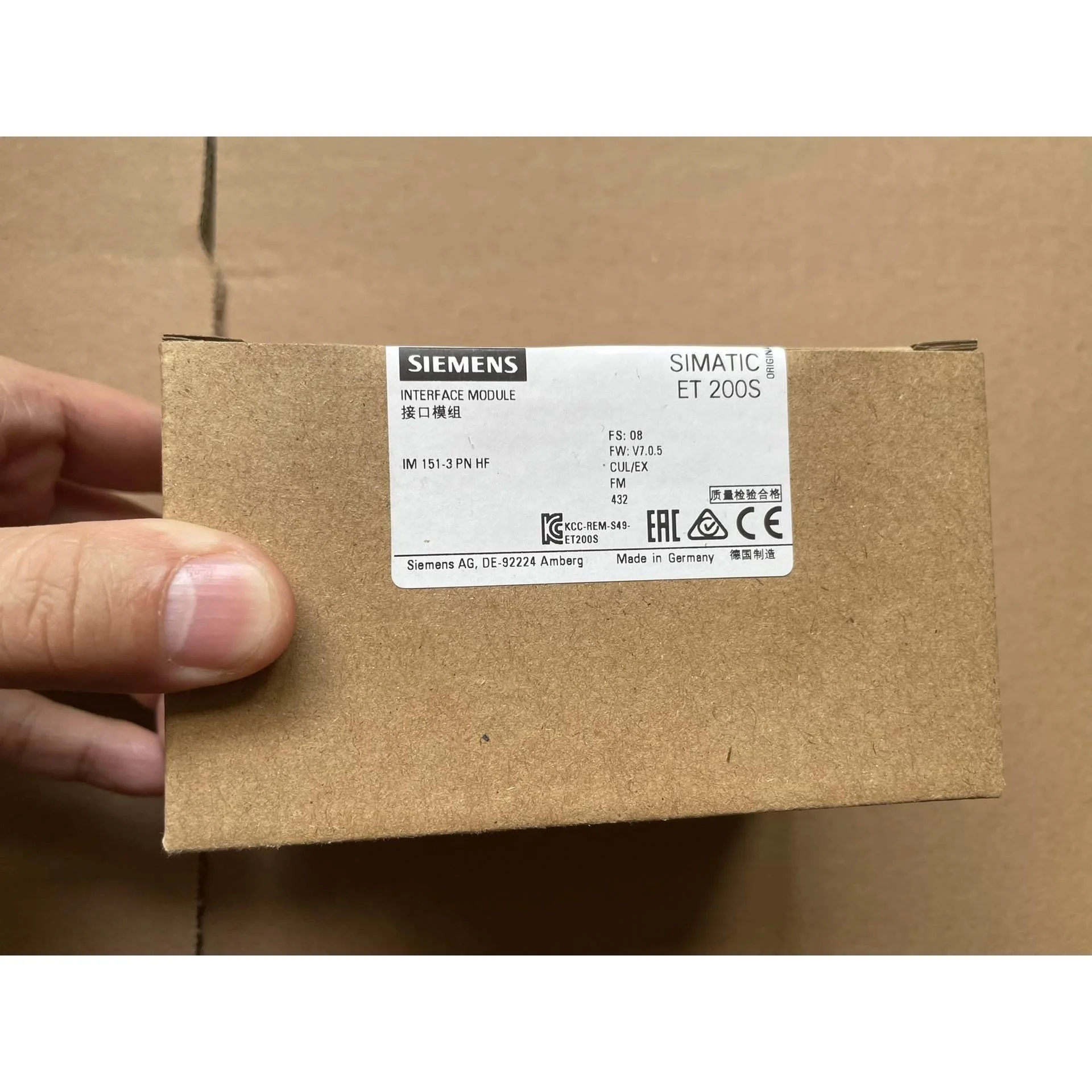 非标价6ES7 151-3BA23-0AB0，全新未拆封西门子PL议价