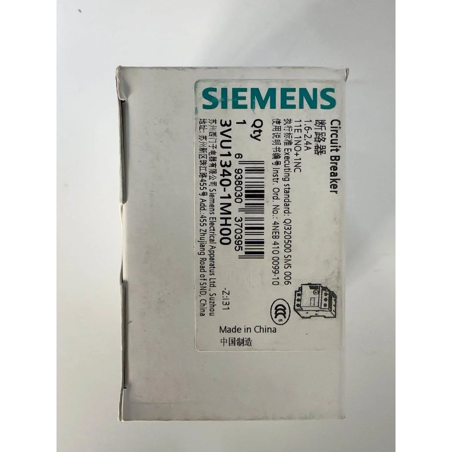 非标价西门子断路器 3VU1340-1MH00 全新正品停产备件议价