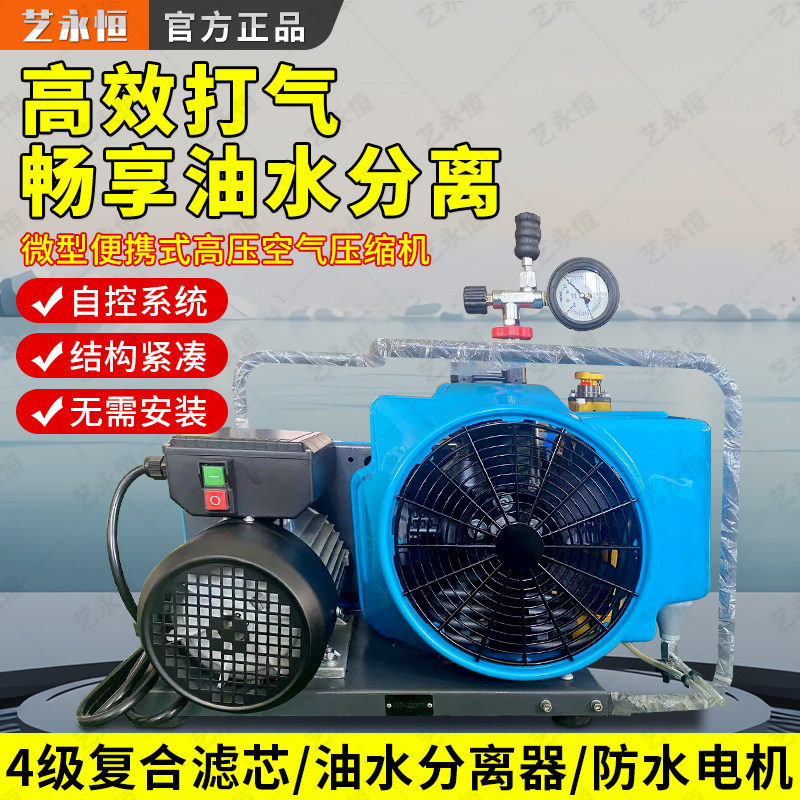 艺永恒潜水高压充气泵电动打气机