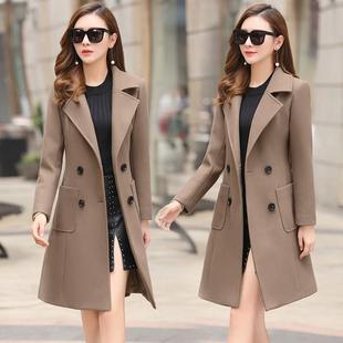Jacket Winter Trench Coat For Women Clothes Windbreaker Long
