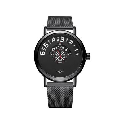 Rotate Watch Men Luxury wristwatch 新个性时尚转盘钢带手表男