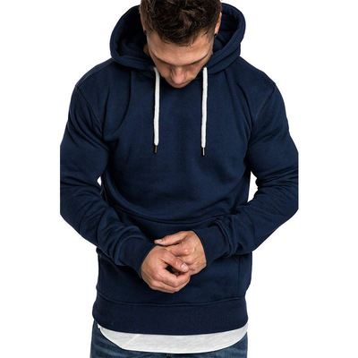 Men autumn winter hooded coat hoodie tops sweatshirt for man