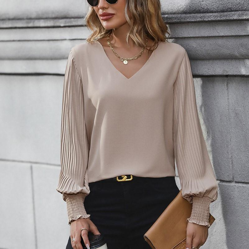 spring autumn women blouse casual ladies T shirt tops衬衫女