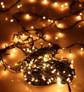 Christmas tree LED lights light圣诞节树挂件装饰彩灯10米100灯