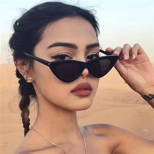 2023cat eye for women fashion sunglasses woman vintage retro图片