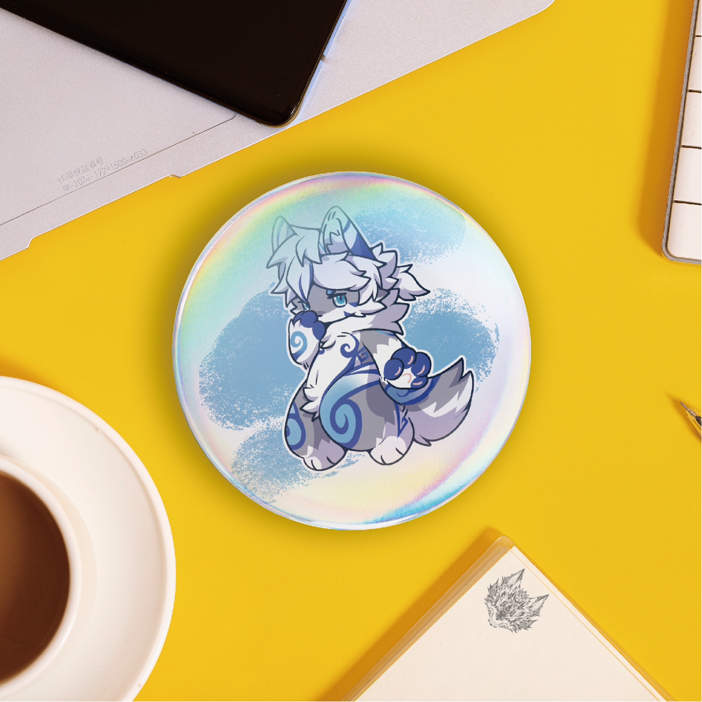 [磷谷文创]新年可爱福瑞吧唧furry小众爆款动物周边谷子