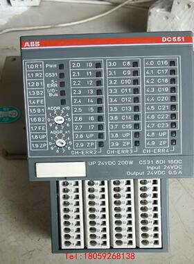 【非标价】DC551-CS31  ABB模块PLC模块 机器设备上拆的
