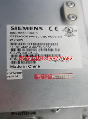 【荣强工控】6FC5610-0BA10-0AA1 802D