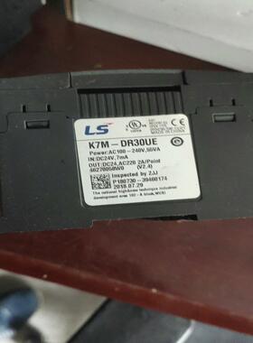 K7M-DR30UE 二手拆机LS产电PLC包好包邮