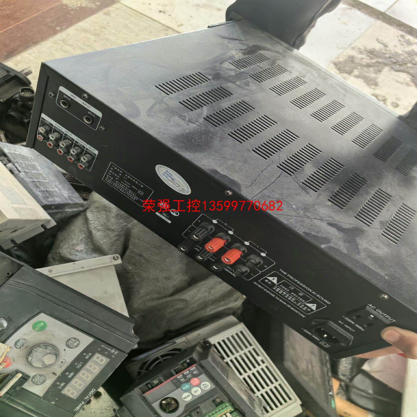 【荣强工控】先锋k7功放机一台，本地平阳鳌江自提，功能正常使用