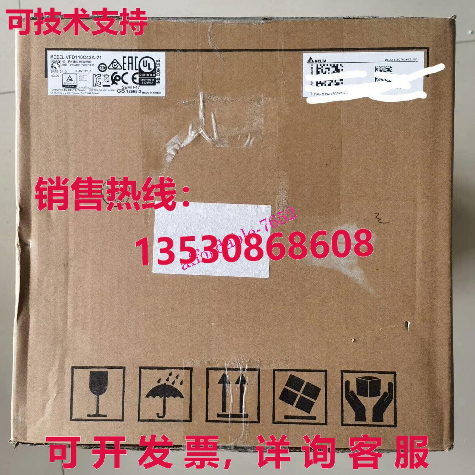 原装供应VFD110C43A-21 DELTA VFD 变频器 11kw 15HP AC380-480V