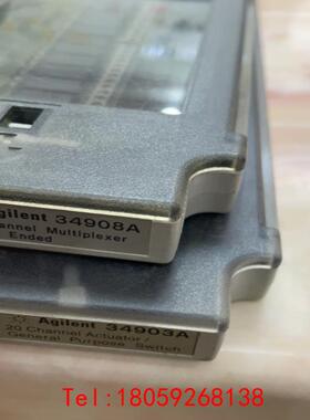 【非标价】是德科技安捷伦34908a采集仪模块34903a温度卡