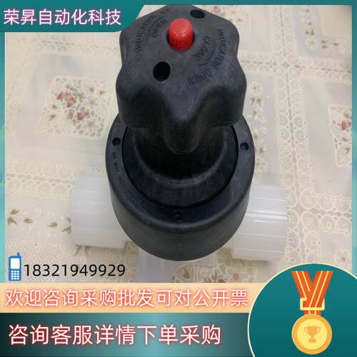 现货英特格PFA1寸手动阀DS16-2ML-16F全新未使用