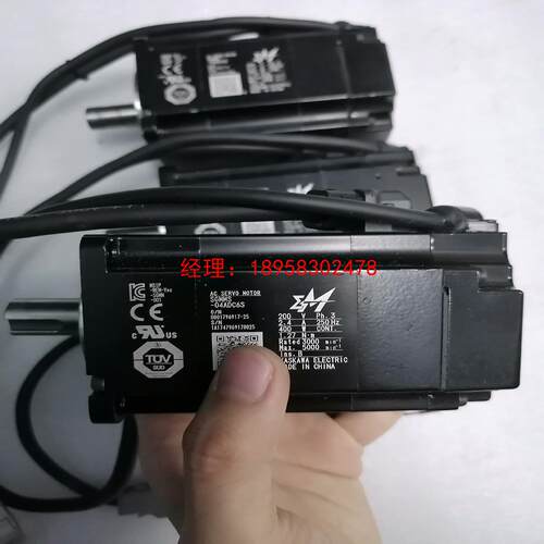 安川电机SGMMS-04ADC6S，二手正常拆机，功能正常的