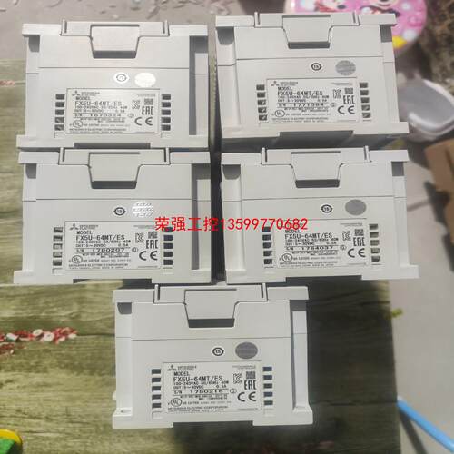 【荣强工控】FX5U-64MT/ES，成色充新功能包好，价格优惠，实物拍