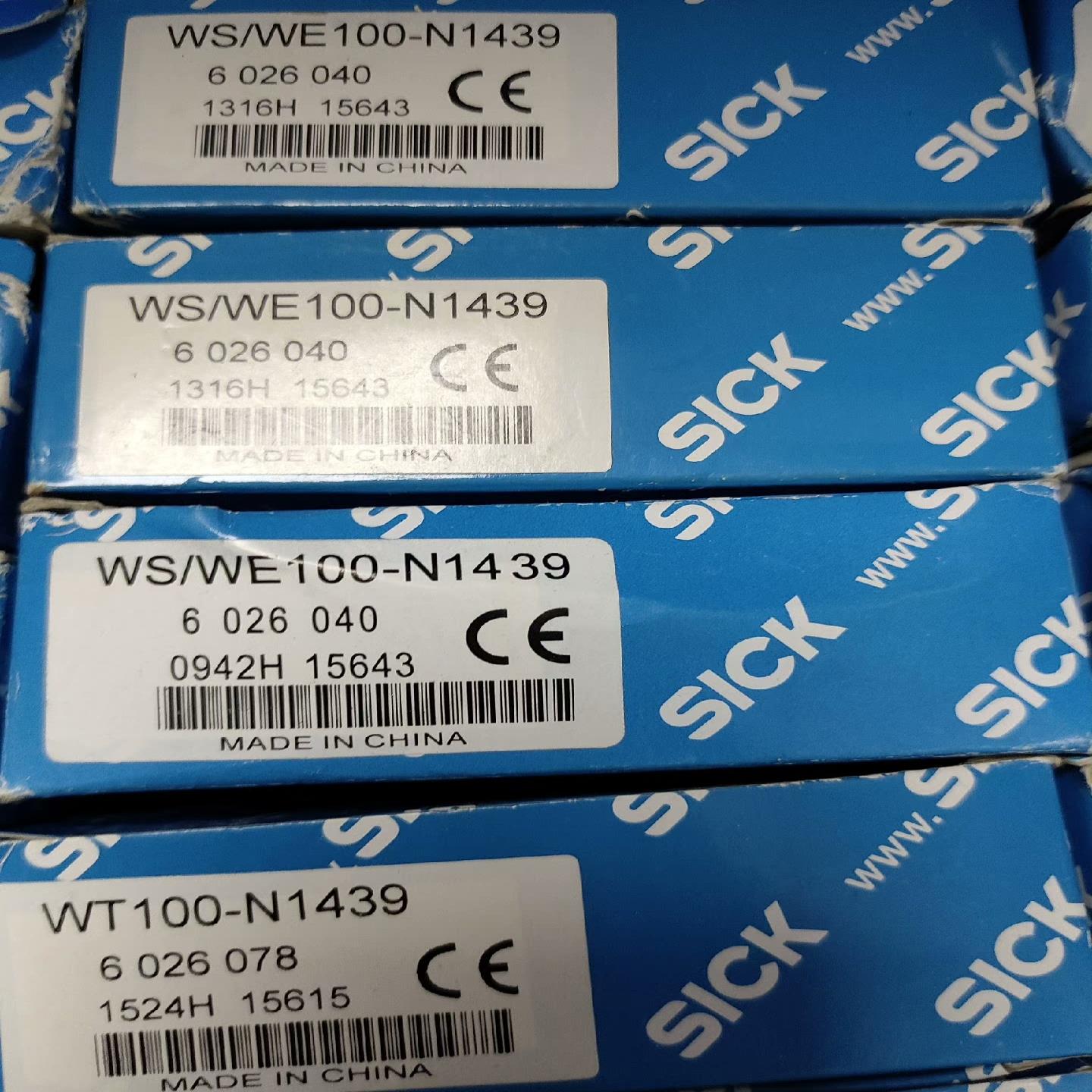 原装全新德国SICK施克WS/WE100-N1439、WS/