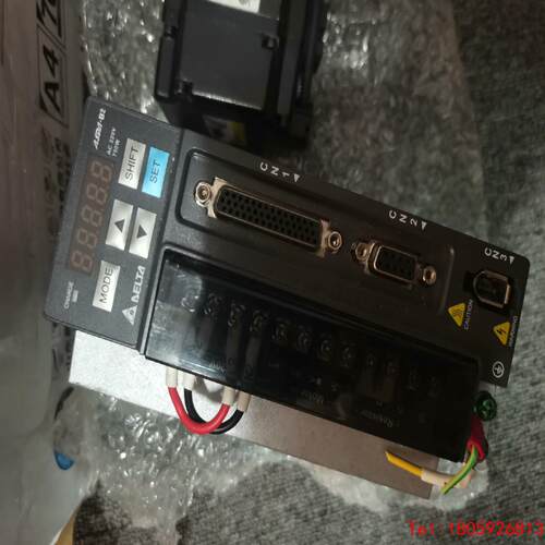 【非标价】拆机台达伺服电机驱动器套装ASD-B2-0721-B+ECM