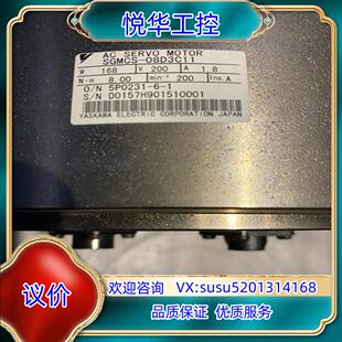 原装 08D3C11安川马达转盘议 SGMCS