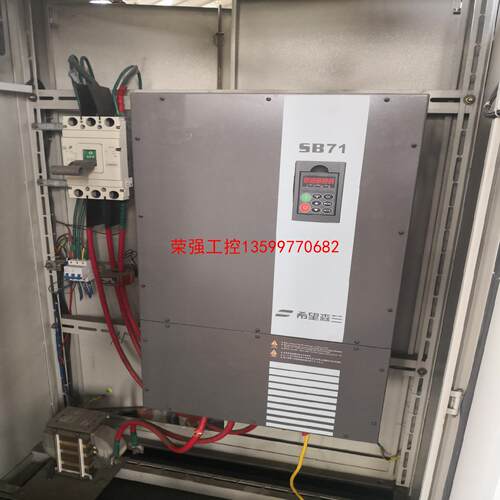 【荣强工控】拆机充新森兰变频器SB71G110T4，110KW重载变频器