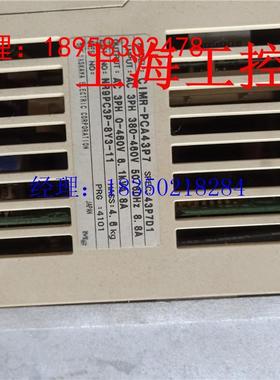 议价606PC3 3.7KW 380V CIMR-PCA43P7  功能正常 质量保证