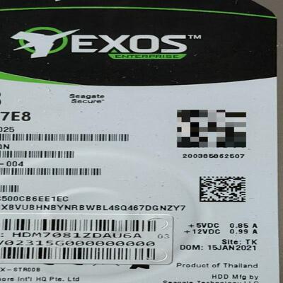 出33个希捷浪潮希捷华为ST4000NM0025机械硬盘，机