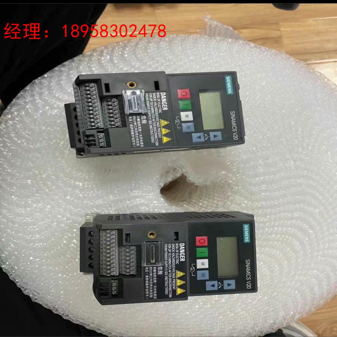 6SL3210-5BB12-5UV1二手拆机西门子V20变频