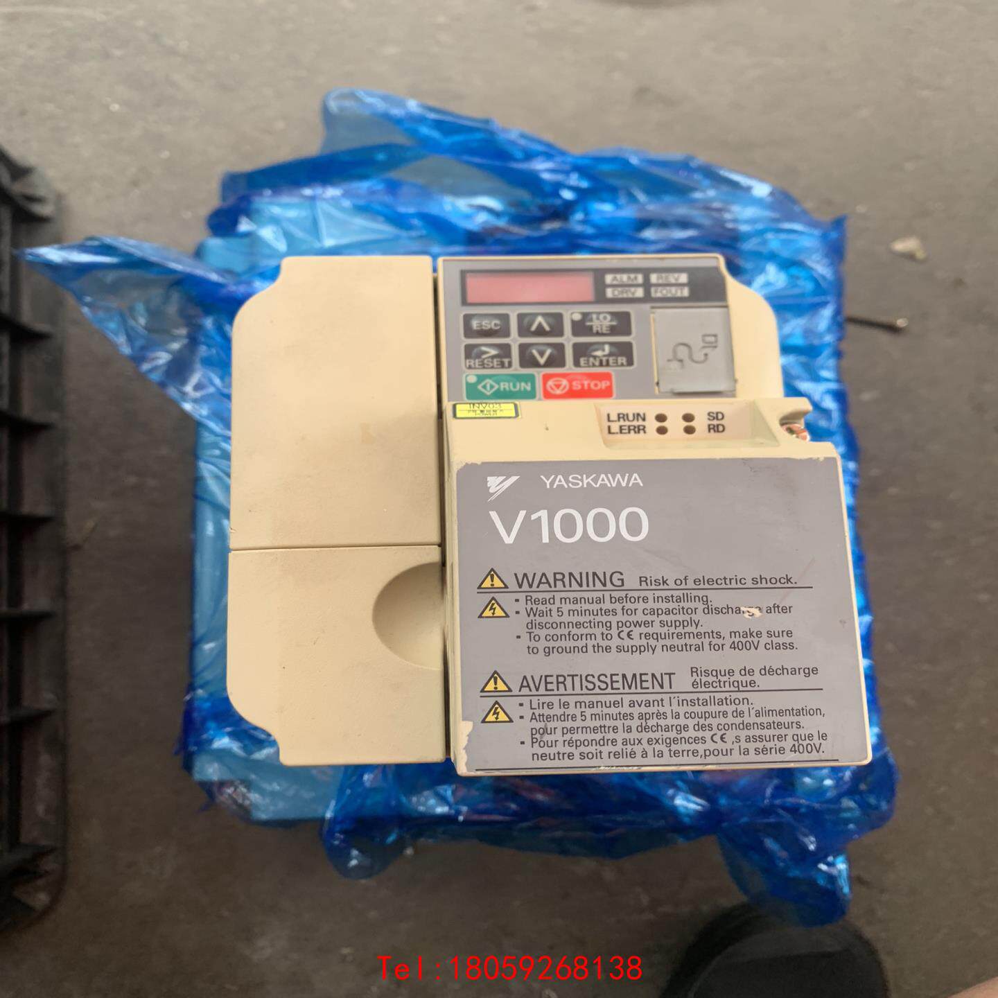 【非标价】拆机安川变频器CIMR-VT2A0010BAA